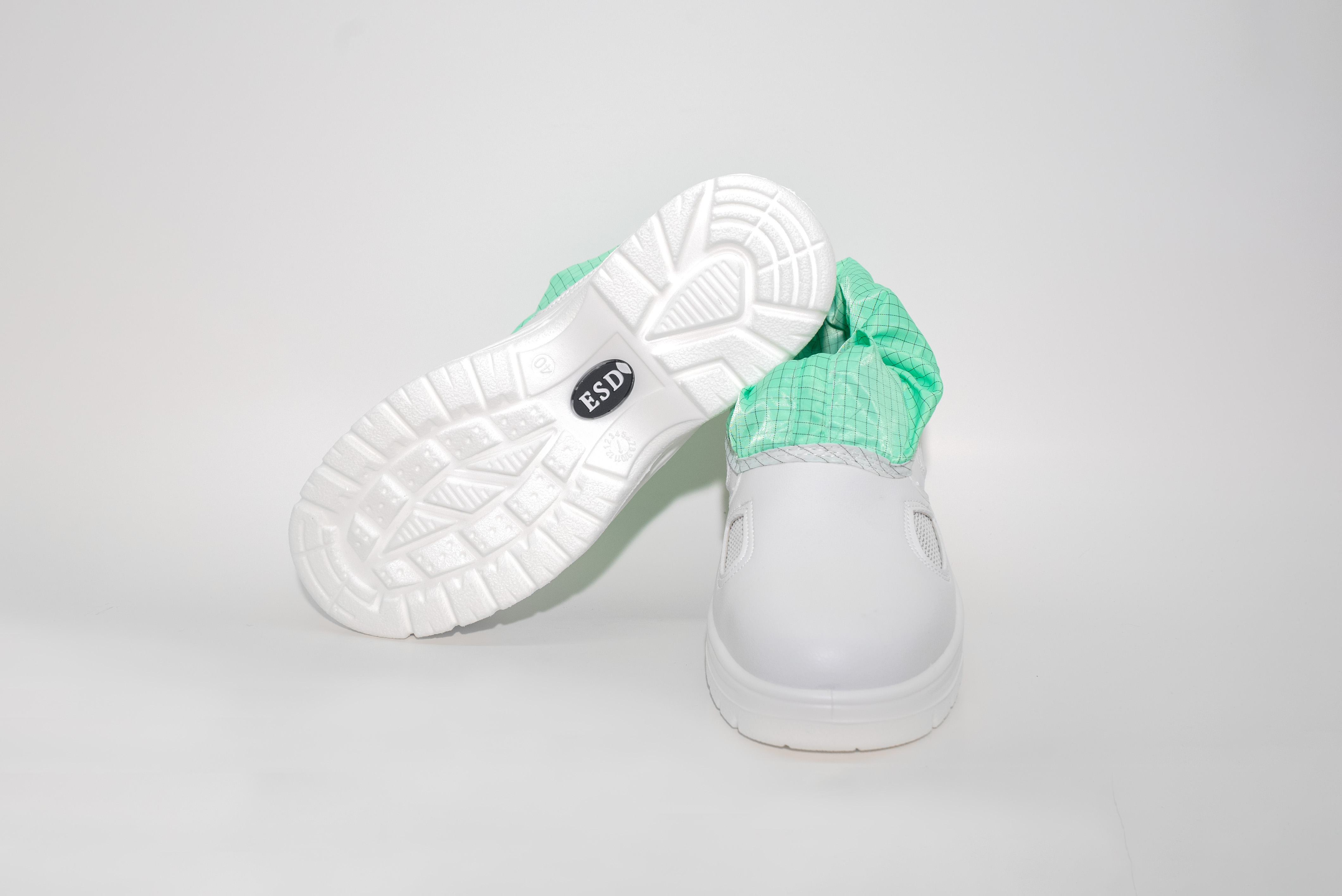 安全鞋-1809-5绿网格筒