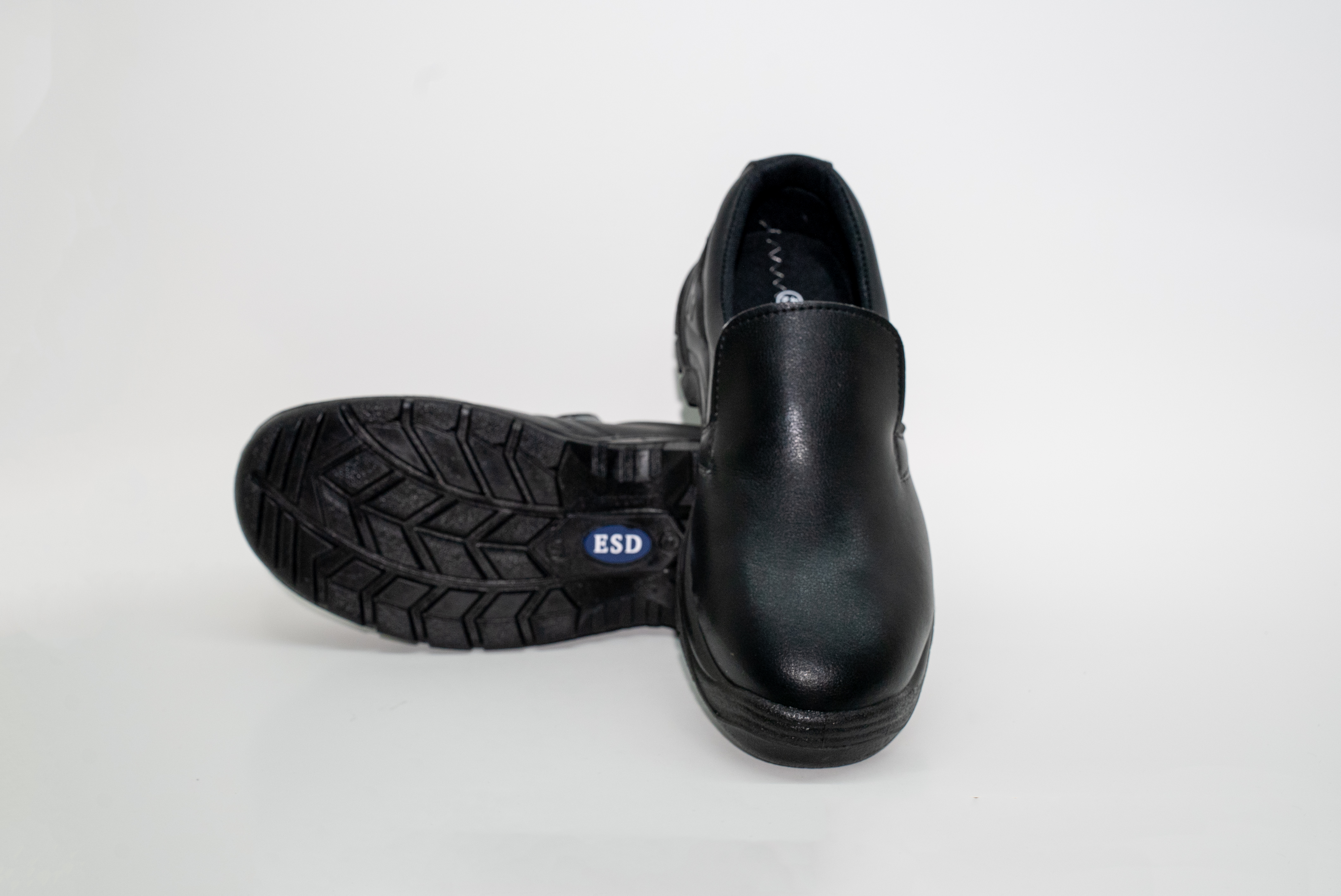 安全鞋黑革-1809