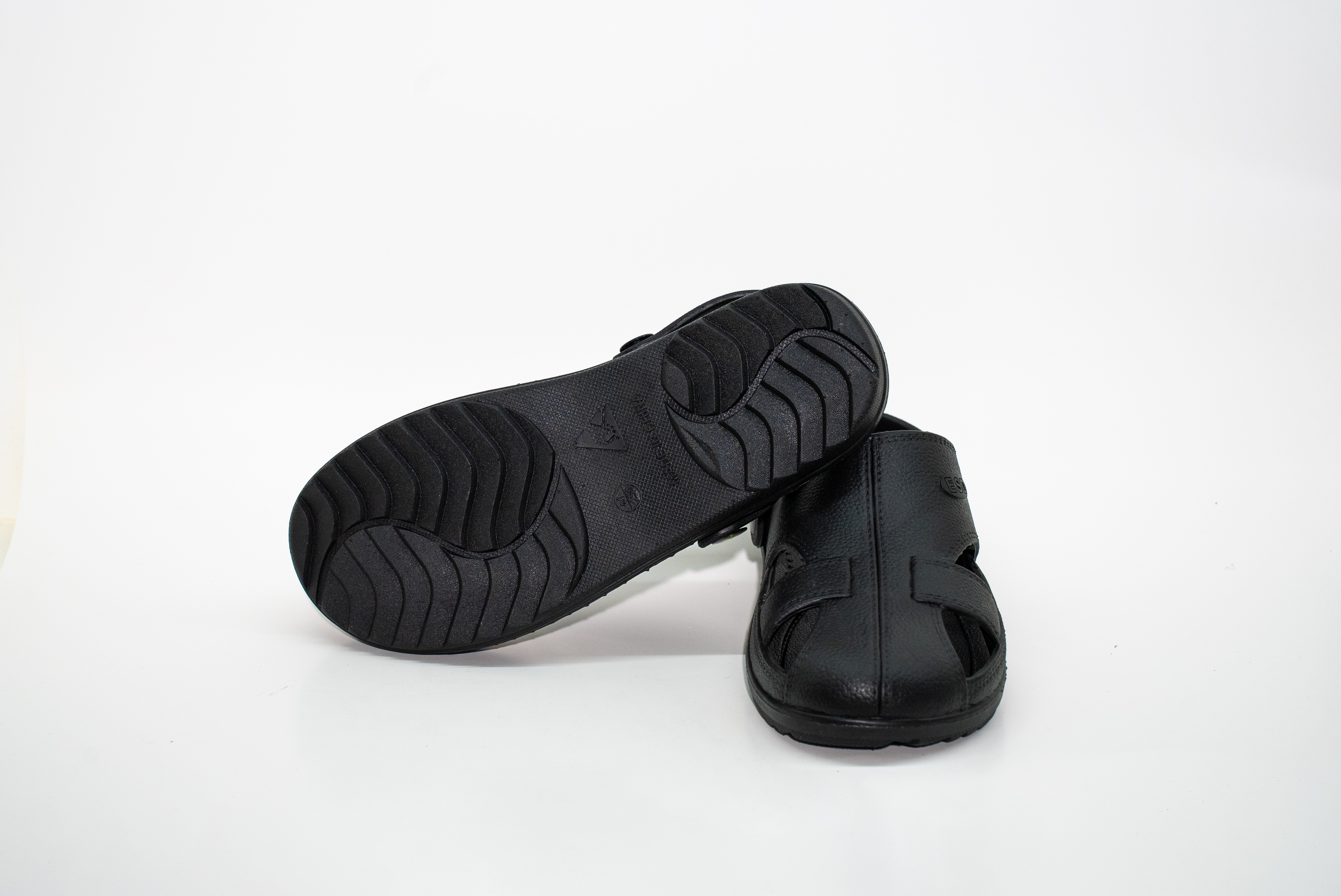 PU黑凉鞋2308 (LX-PU713-5)