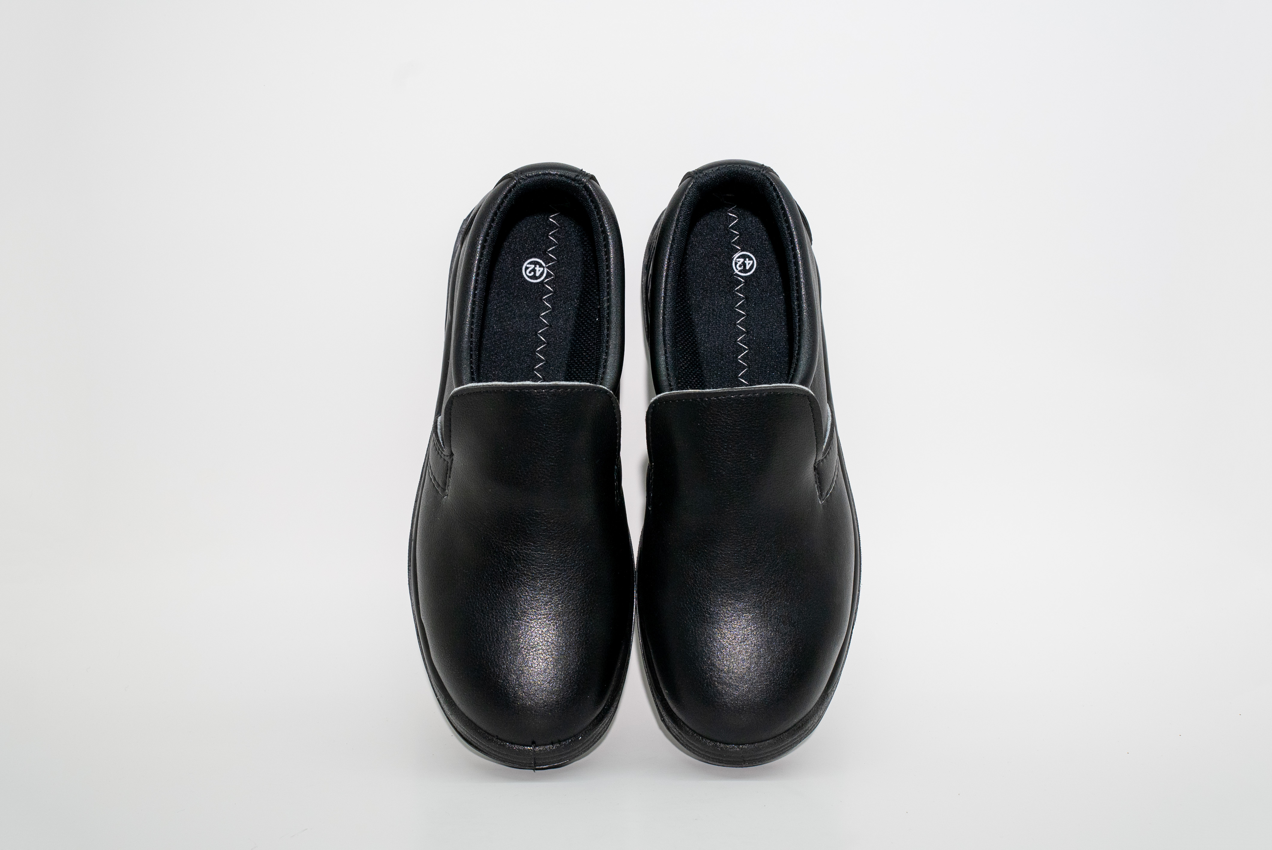 安全鞋黑革-1809