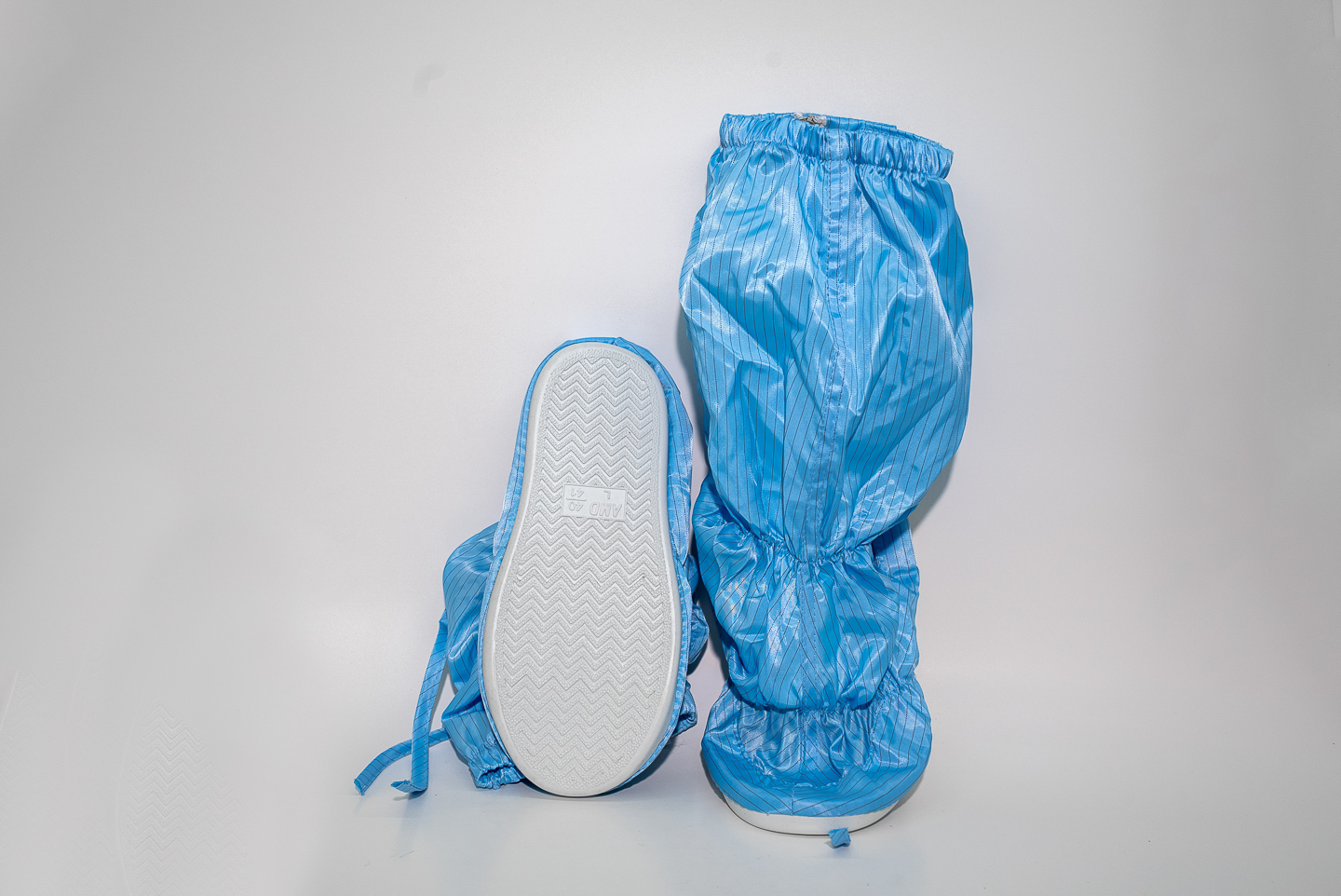 SPU白鞋底蓝条纹筒 (CT-SPU614)