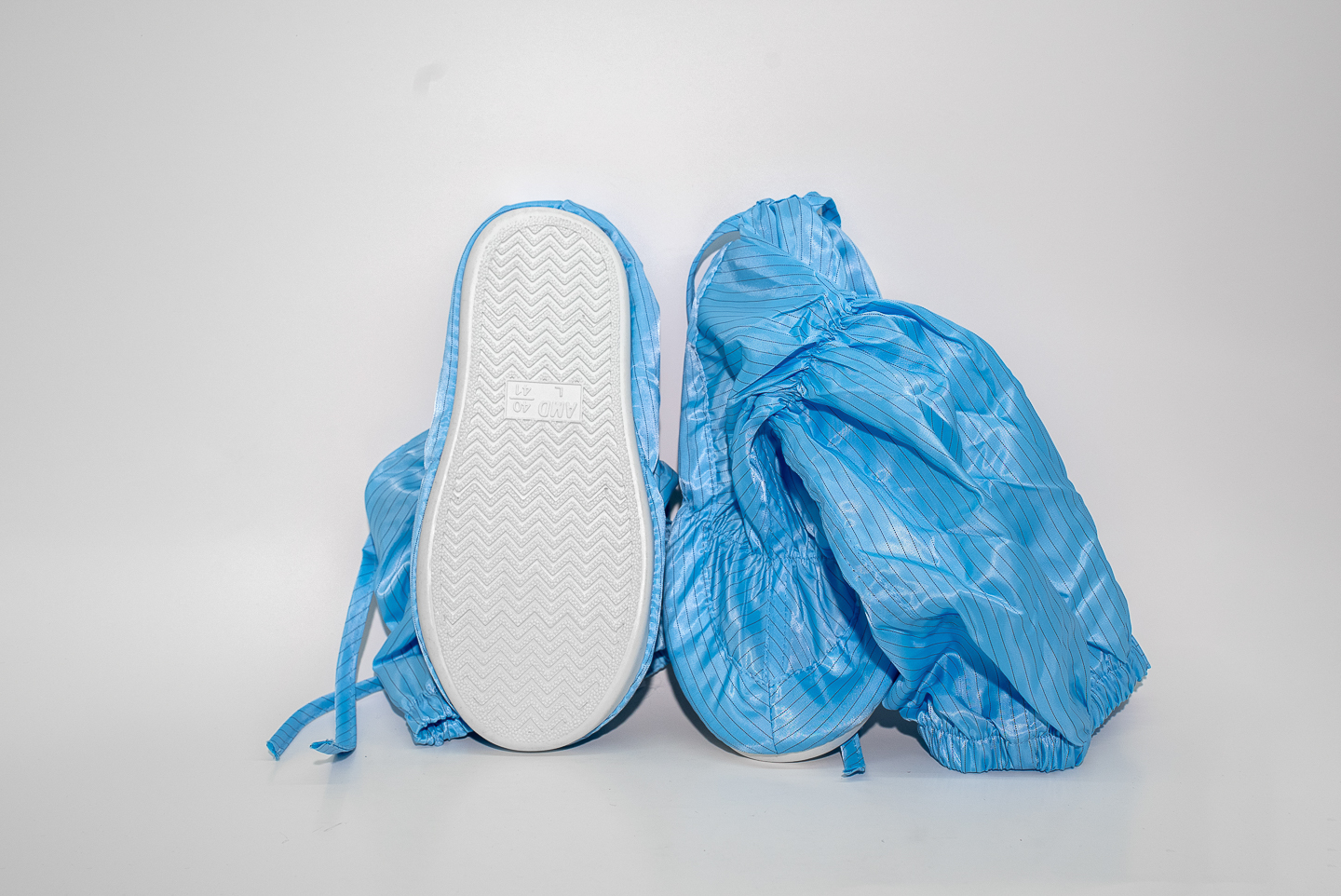 SPU白鞋底蓝条纹筒 (CT-SPU614)