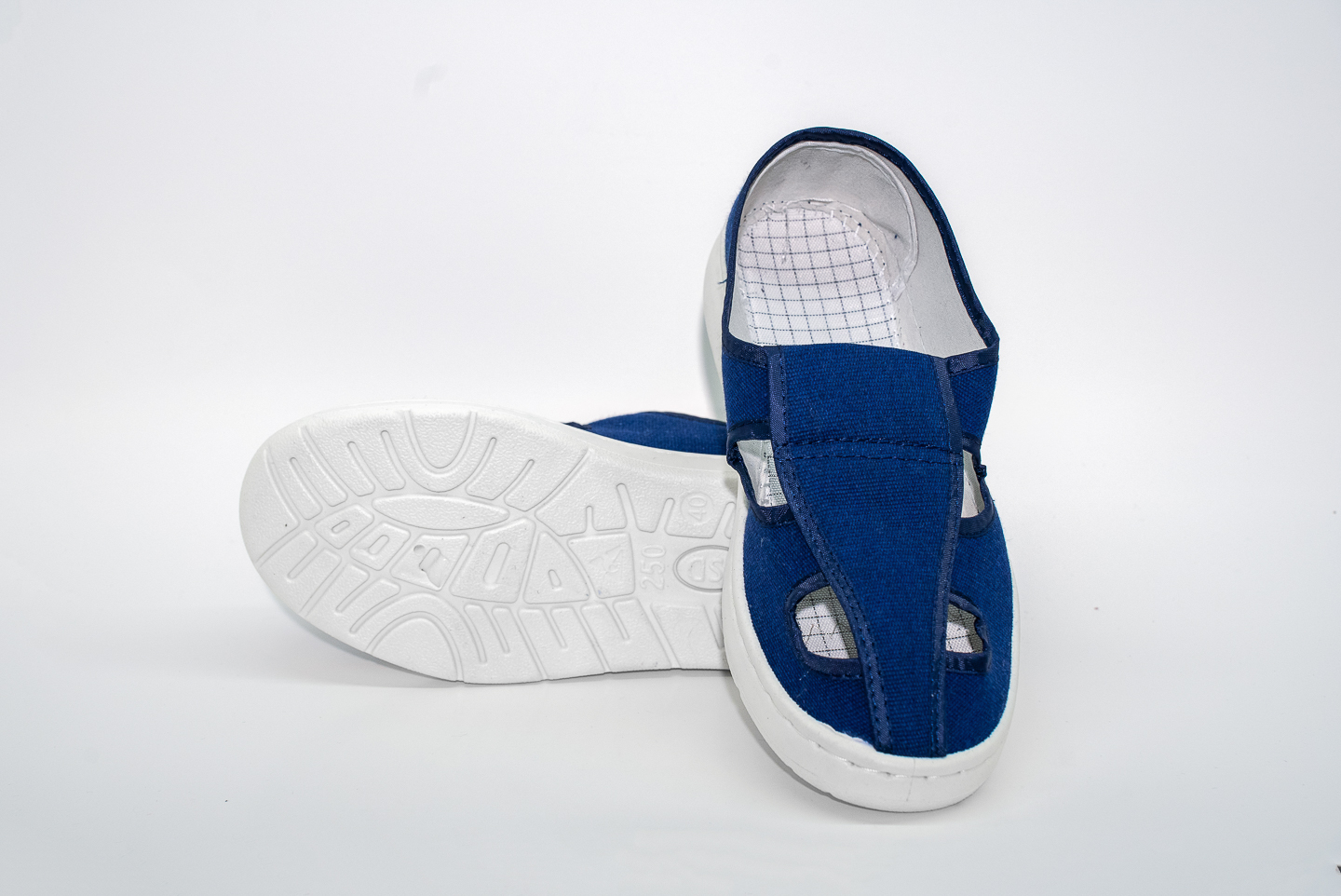 SPU 蓝帆布四孔(SK-SPU102)