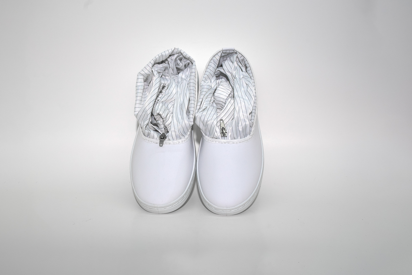 PVC白革白条纹筒(CT-PVC603)