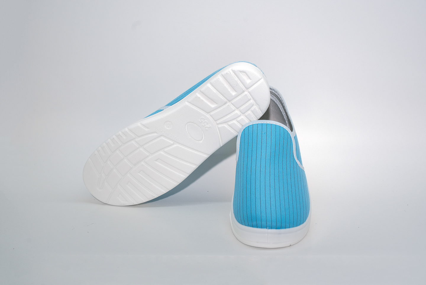 PU0.5蓝细条中巾 (ZJ-PU204)