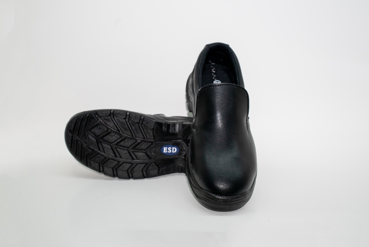 安全鞋黑革-1809