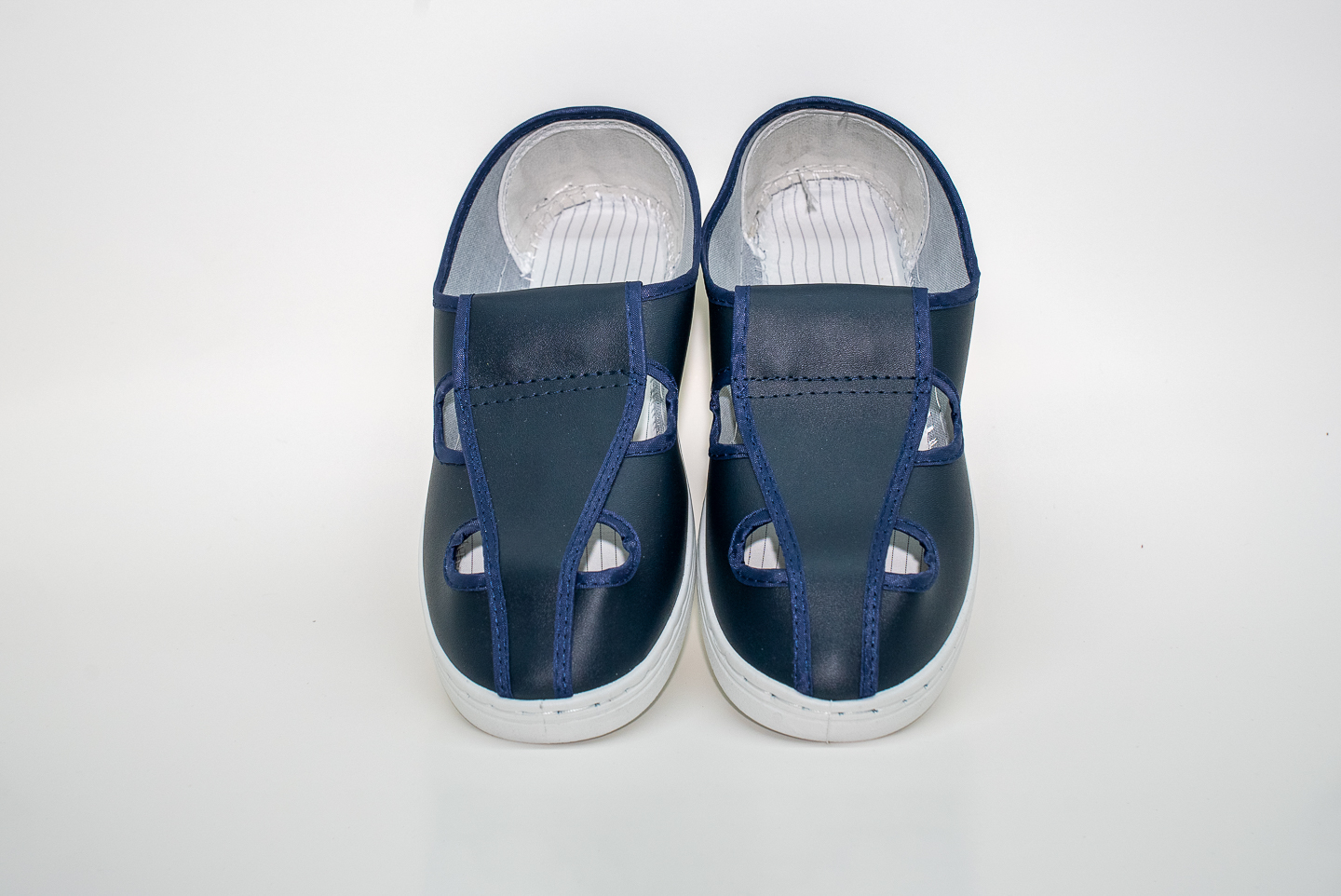 PVC蓝皮革四孔(SK-PVC110)