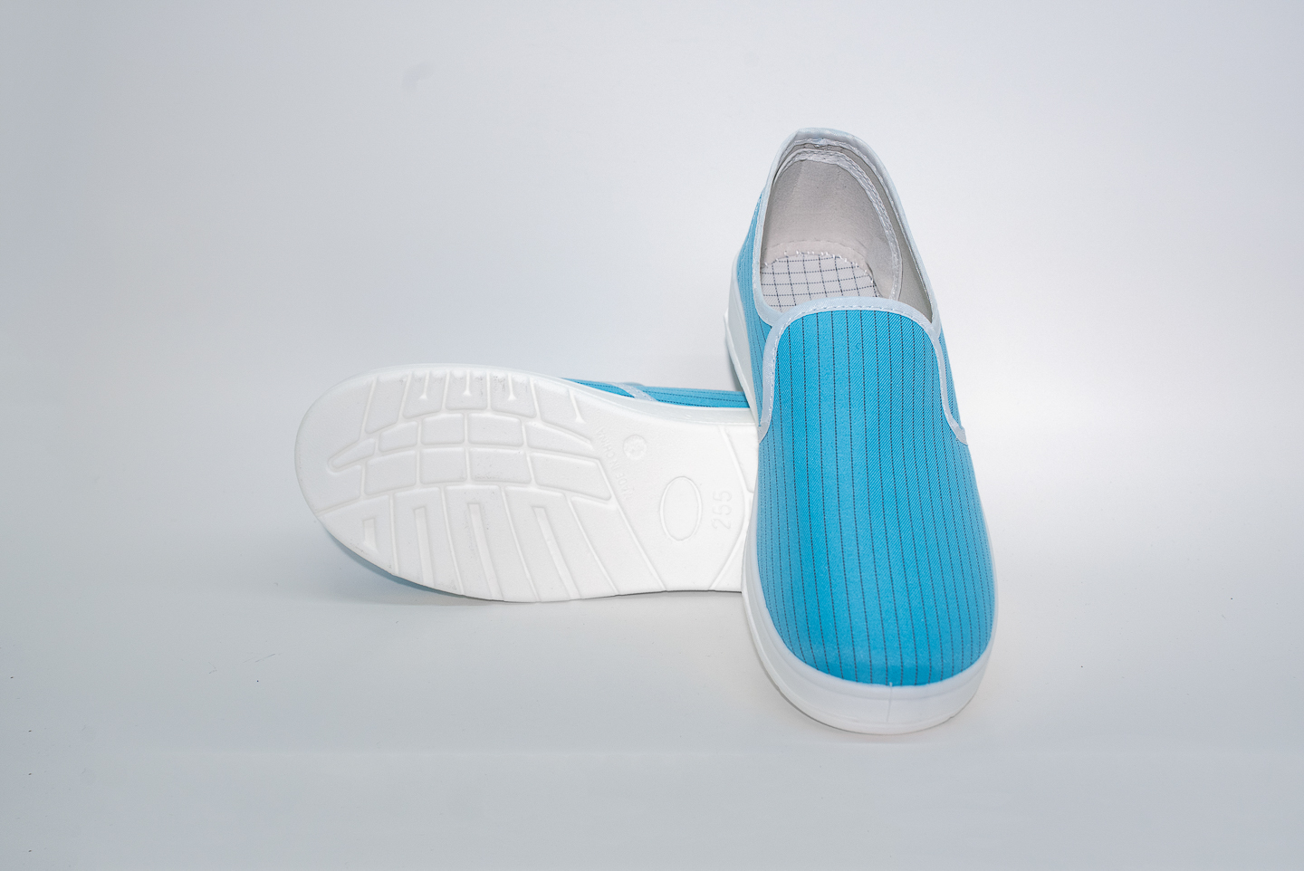 PU0.5蓝细条中巾 (ZJ-PU204)