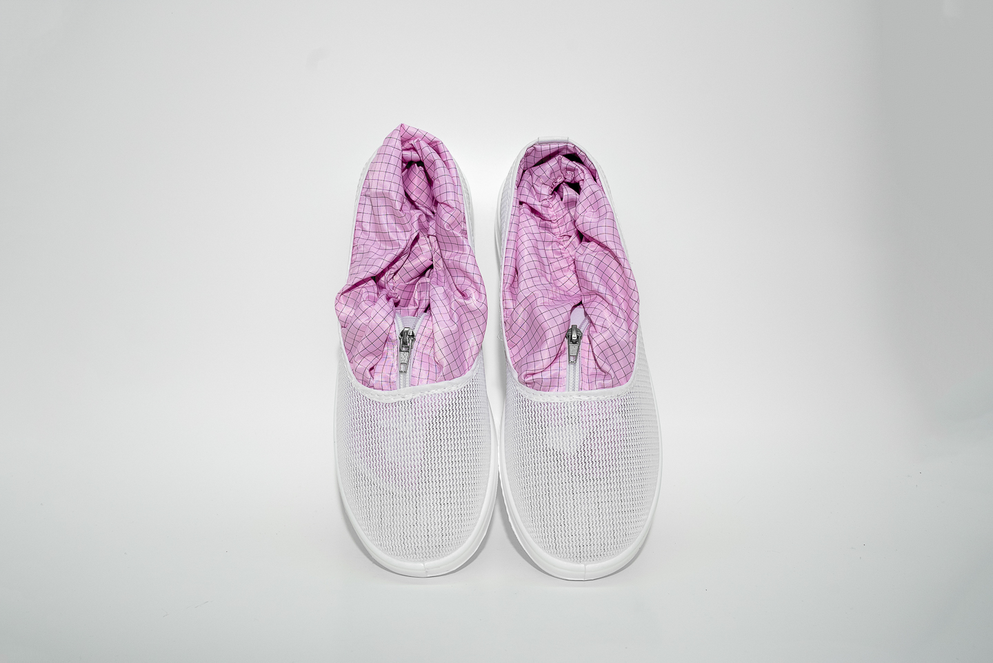 PU白全网粉红网格筒(CT-PU607)