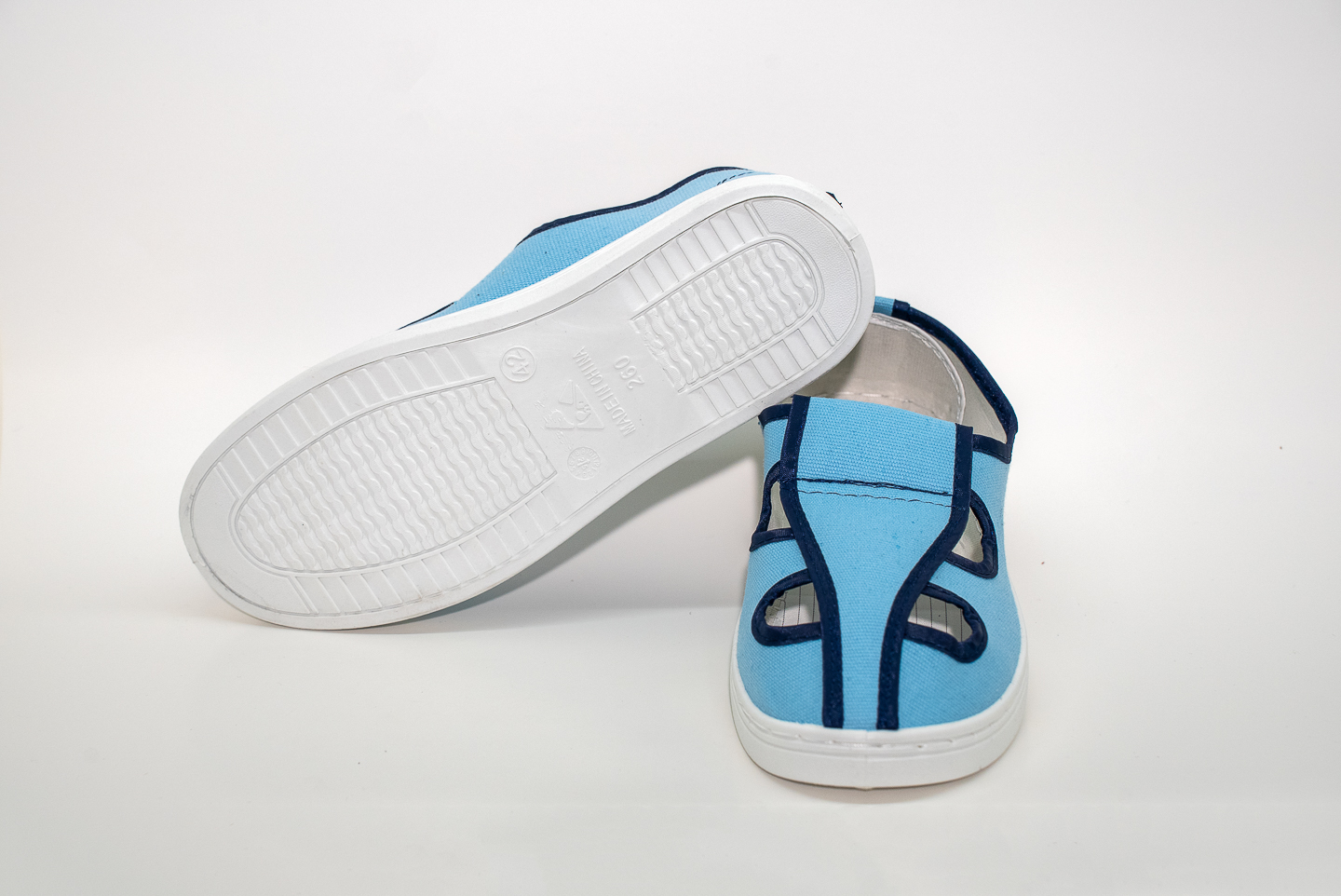 PVC天蓝帆布四孔(SK-PVC105)