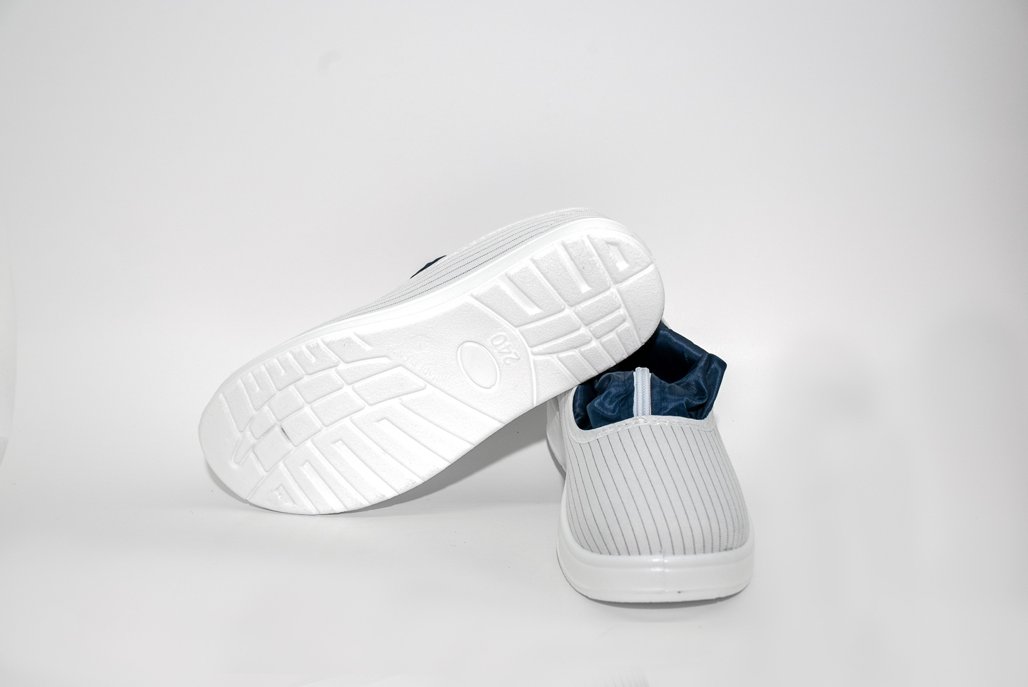 PU0.5白细条藏青条纹筒 （CT-PU604)